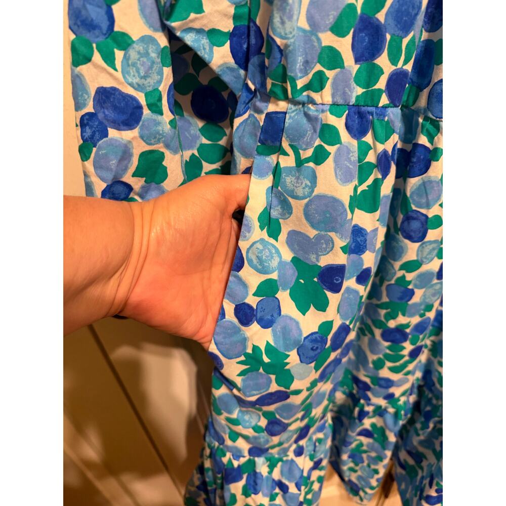 J. Crew Women’s Plus Size Blueberry Scoop Neck Dress Sz 18 - Picture 10 of 12